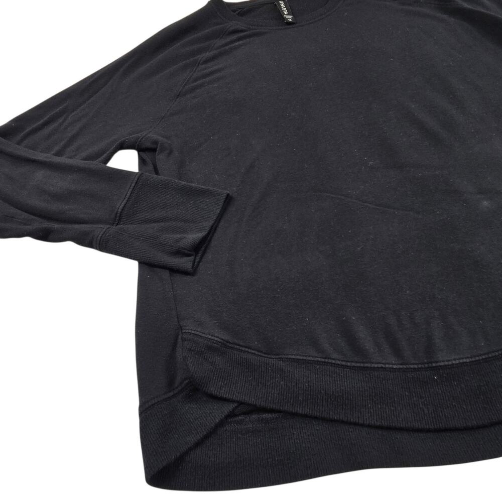 Athleta Mindset Sweatshirt Size 1X Black Soft Nirvana Knit #472751 - Picture 3 of 10